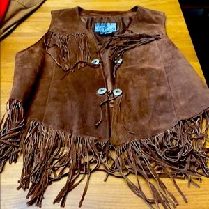 Cute Fringed Motorcycle Vest